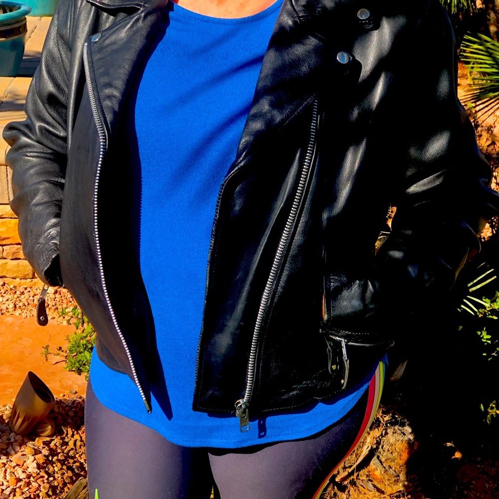 ✨💫✨💫Reduced✨✨✨Quality Leather Biker Jacket